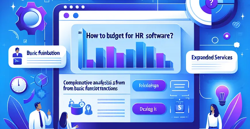 HR 软件预算怎么做？从基础功能到扩展服务全解析